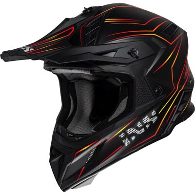 Casque de Motocross iXS 189FG 2.0 - Noir Rouge XS - Publicité Casque de Motocross iXS 189FG 2.0 - Noir Rouge XS - Publicité