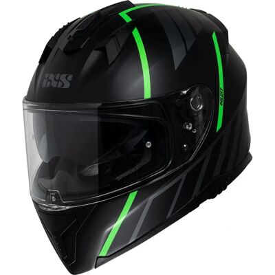 Casque Intégral iXS iXS217 2.0 - Noir Vert Fluo - Publicité Casque Intégral iXS iXS217 2.0 - Noir Vert Fluo - Publicité
