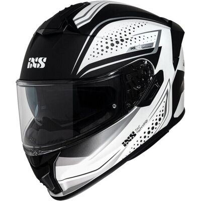 Casque de moto en fibre de verre IXS 422 FG 2.2 absorbant aux chocs - Noir mat gris - Casque moto - Publicité Casque de moto en fibre de verre IXS 422 FG 2.2 absorbant aux chocs - Noir mat gris - Casque moto - Publicité