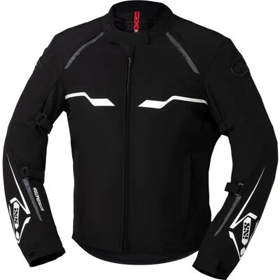 IXS Hexalon-ST Wasserdichte Motorrad Textiljacke - Schwarz Weiß - 3XL IXS Hexalon-ST Wasserdichte Motorrad Textiljacke - Schwarz Weiß - 3XL