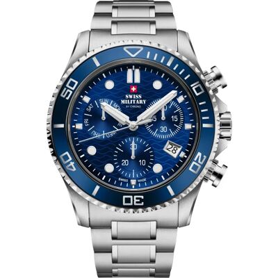 Swiss Military SM34101.02 Zegarek Męski Military XL Chronograph - Zegarek dla mężczyzn Swiss Military SM34101.02 Zegarek Męski Military XL Chronograph - Zegarek dla mężczyzn
