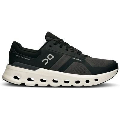 On Herren Cloudrunner 2 Sneakers - Eclipse Schwarz - Niedrigprofil - Turnschuhe On Herren Cloudrunner 2 Sneakers - Eclipse Schwarz - Niedrigprofil - Turnschuhe