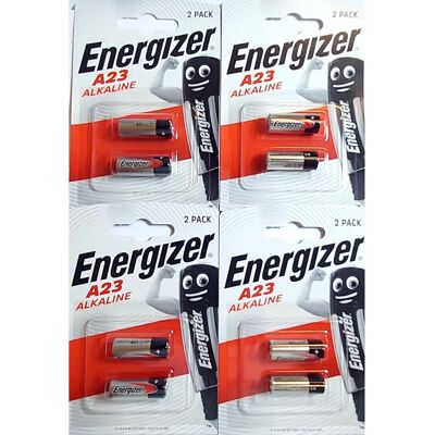 Pile Energizer 23A - 12V Alcaline Fiable pour Télécommande & Garage - Publicité Pile Energizer 23A - 12V Alcaline Fiable pour Télécommande & Garage - Publicité