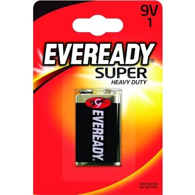 Eveready PP3B1 9V Battery - Battery Eveready PP3B1 9V Battery - Battery