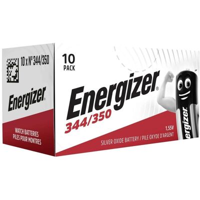 Energizer Energizer 344/350 1.5V S Batterie - Piles - Publicité Energizer Energizer 344/350 1.5V S Batterie - Piles - Publicité