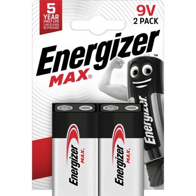 Energizer 9V Alkali Batterij - Huishoudelijk gebruik Energizer 9V Alkali Batterij - Huishoudelijk gebruik