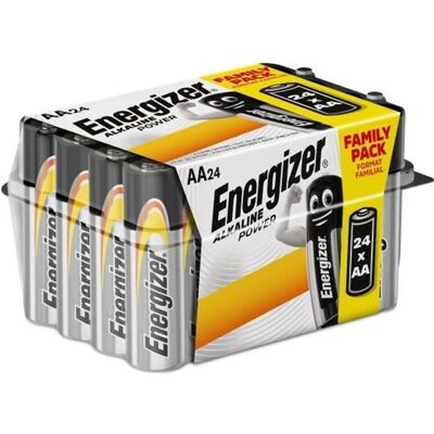 Energizer AA Batterien - 24er Pack - Schwarz - Batterien Energizer AA Batterien - 24er Pack - Schwarz - Batterien