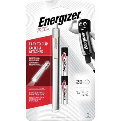 Energizer Torcia a penna in metallo RGB - Torcia - LED Energizer Torcia a penna in metallo RGB - Torcia - LED