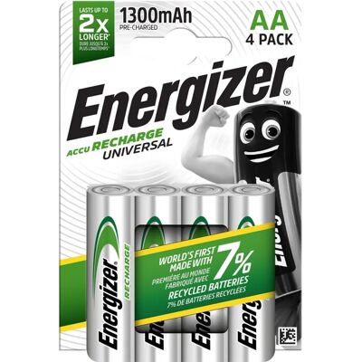 Energizer S625 Recharge Universal AA Batteries - Batteries Energizer S625 Recharge Universal AA Batteries - Batteries