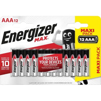 Energizer Max AAA Alkaline Batterien - Batterien Energizer Max AAA Alkaline Batterien - Batterien