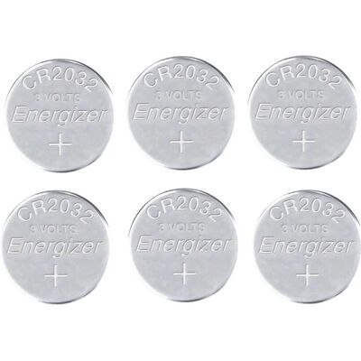 Energizer Lithium Batterie CR2032 - 6 Stück Energizer Lithium Batterie CR2032 - 6 Stück