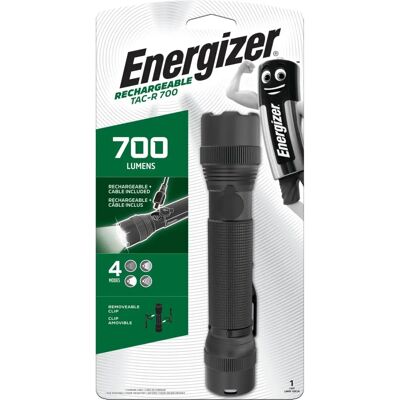 Energizer Taktisk Uppladdningsbar 700 Lumen Energizer Taktisk Uppladdningsbar 700 Lumen