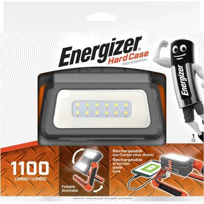 Energizer Hardcase Pro Uppladdningsbar Panel USB Ficklampa 1100 lm Energizer Hardcase Pro Uppladdningsbar Panel USB Ficklampa 1100 lm