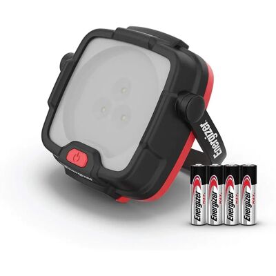 Luce da Lavoro Energizer - 250 Lumen - Resistente all'acqua - Manico Regolabile - Durevole Luce da Lavoro Energizer - 250 Lumen - Resistente all'acqua - Manico Regolabile - Durevole