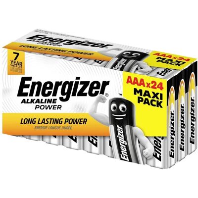 Energizer S18553 AAA Batterien - 24 Stück - Langanthållande Kraft Energizer S18553 AAA Batterien - 24 Stück - Langanthållande Kraft