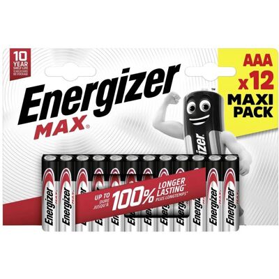 Batería Energizer Max AAA - Energía Duradera Batería Energizer Max AAA - Energía Duradera