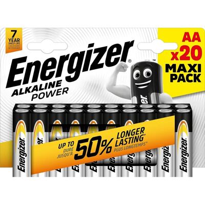 Energizer Akkus - LR6 AA - 20 Stück Energizer Akkus - LR6 AA - 20 Stück