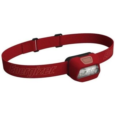 Energizer HDL20 Stirnlampe - Rot - 70m Reichweite - 40h Laufzeit Energizer HDL20 Stirnlampe - Rot - 70m Reichweite - 40h Laufzeit