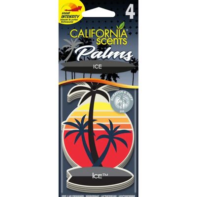 Parfum de Voiture California Scents 'Ice' - Pack de 4 - Publicité Parfum de Voiture California Scents 'Ice' - Pack de 4 - Publicité