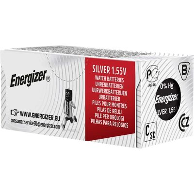 Energizer Oxide d'argent 395/399 Mbl1 - Pile pour montre - Publicité Energizer Oxide d'argent 395/399 Mbl1 - Pile pour montre - Publicité
