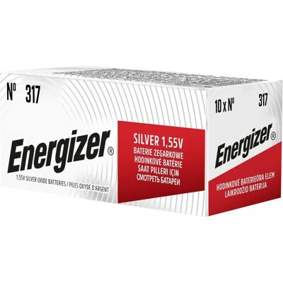 Pile Montre Energizer SR516 en oxyde d'argent - Pile pour montre - Publicité Pile Montre Energizer SR516 en oxyde d'argent - Pile pour montre - Publicité