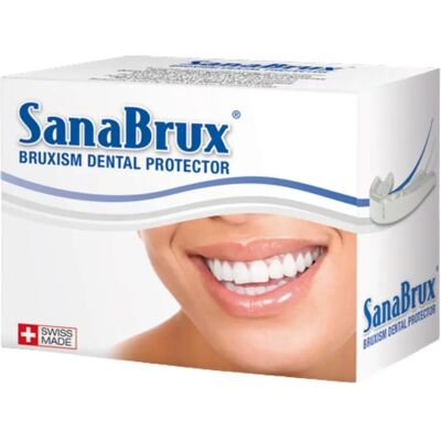 SANABRUX Protecteur Dentaire - Garde de Nuit Flexible - Publicité SANABRUX Protecteur Dentaire - Garde de Nuit Flexible - Publicité