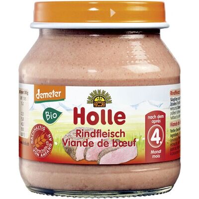 Holle Organiczne jedzenie dla niemowląt z wołowiną - 105801 Holle Organiczne jedzenie dla niemowląt z wołowiną - 105801