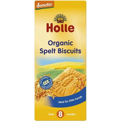 Biscoitos orgânicos de espelta de trigo - Snack para bebés 8+ meses Biscoitos orgânicos de espelta de trigo - Snack para bebés 8+ meses