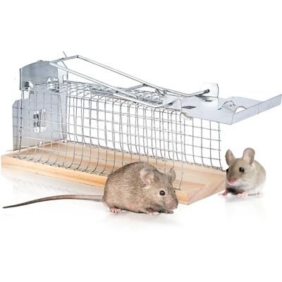 Piège à souris Swissinno Classic non létal - Piège à souris - Publicité Piège à souris Swissinno Classic non létal - Piège à souris - Publicité