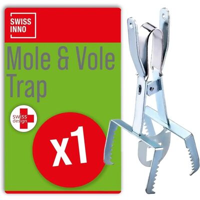 Swissinno Supercat 1 Piège à souris zinc - Publicité Swissinno Supercat 1 Piège à souris zinc - Publicité