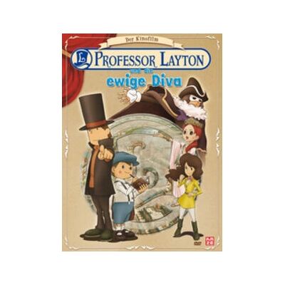 AV Visionen AV0771 - Professor Layton Film DVD - 2 Scheiben - Deluxe Edition AV Visionen AV0771 - Professor Layton Film DVD - 2 Scheiben - Deluxe Edition