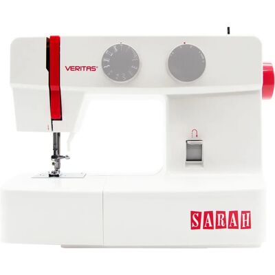 VERITAS Sarah - Rouge, Blanc - Machine à coudre - Publicité VERITAS Sarah - Rouge, Blanc - Machine à coudre - Publicité
