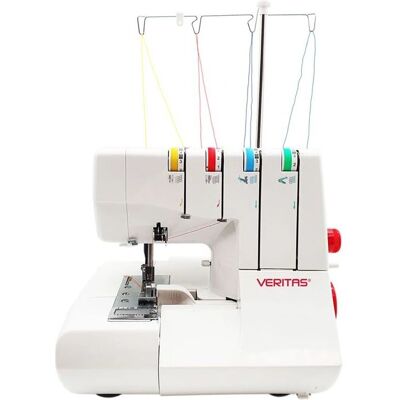 Machine à coudre overlock Veritas Simone - 12 types de points - Blanc - Machine à Overlock - Publicité Machine à coudre overlock Veritas Simone - 12 types de points - Blanc - Machine à Overlock - Publicité