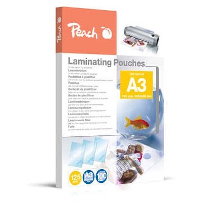 Peach PP525-01 Laminator Pouch - 100 Pieces Peach PP525-01 Laminator Pouch - 100 Pieces