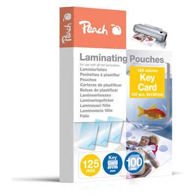 Peach 510330 pochette de lamination - Transparente - 100 pcs Peach 510330 pochette de lamination - Transparente - 100 pcs