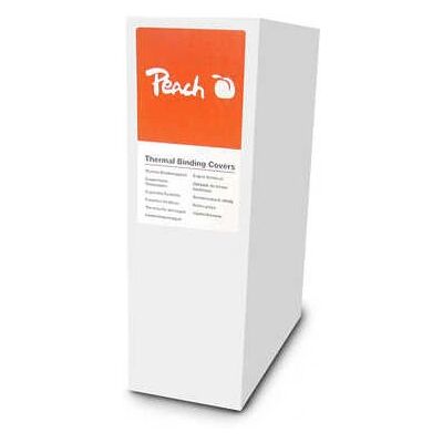 Peach PBT406-05 Fehér A4 kötőborító - 100 db Peach PBT406-05 Fehér A4 kötőborító - 100 db