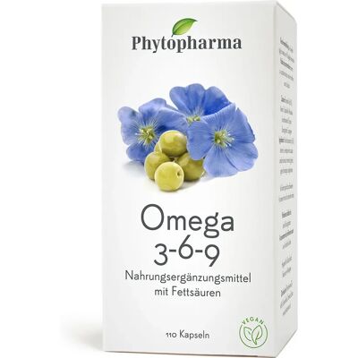Phytopharma - Omega 3-6-9 Capsule - 110 Stk Phytopharma - Omega 3-6-9 Capsule - 110 Stk