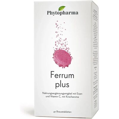 Phytopharma - Ferrum Plus - Fer - Complément alimentaire - Publicité Phytopharma - Ferrum Plus - Fer - Complément alimentaire - Publicité