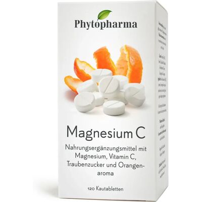 Phytopharma - Magnésium C - Complément alimentaire - Publicité Phytopharma - Magnésium C - Complément alimentaire - Publicité