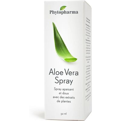 Phytopharma - Spray Aloe Vera - 50 ml - Unisexe - Publicité Phytopharma - Spray Aloe Vera - 50 ml - Unisexe - Publicité