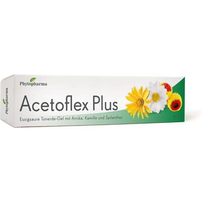 Phytopharma - Acetoflex Plus - 50 ml - Gel - Publicité Phytopharma - Acetoflex Plus - 50 ml - Gel - Publicité