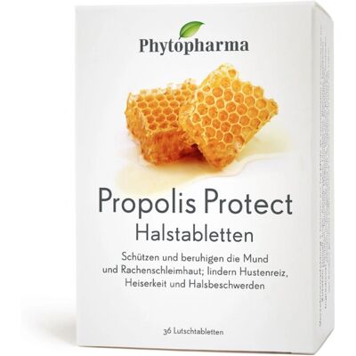 Phytopharma - Propolis Protect - Propolis - Beruhigend - Lutschpastillen Phytopharma - Propolis Protect - Propolis - Beruhigend - Lutschpastillen