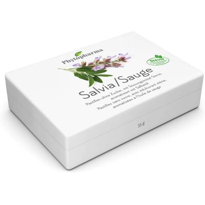 Phytopharma - Sage Lozenges - 40 pc - Médicament contre la toux - Publicité Phytopharma - Sage Lozenges - 40 pc - Médicament contre la toux - Publicité