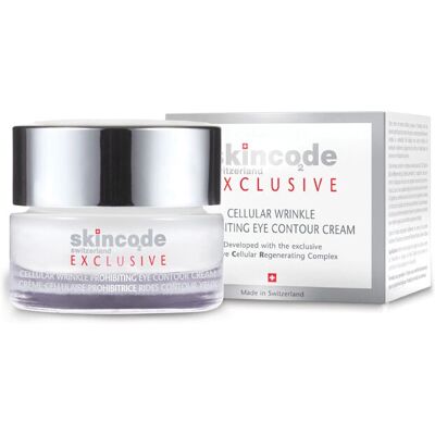 Skincode - Exklusive Zelluläre Faltenhemmende Augenkonturencreme - 15ml - Augenkontur - Eye Cream Skincode - Exklusive Zelluläre Faltenhemmende Augenkonturencreme - 15ml - Augenkontur - Eye Cream