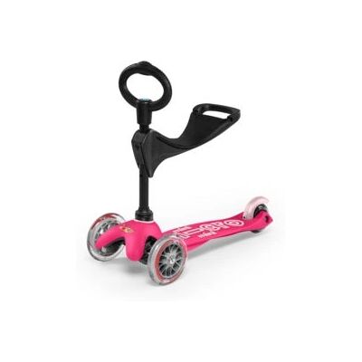 Micro MMD009 Kids Roze Scooter - Driewieler, Verstelbaar, Voor 12+ Maanden Micro MMD009 Kids Roze Scooter - Driewieler, Verstelbaar, Voor 12+ Maanden