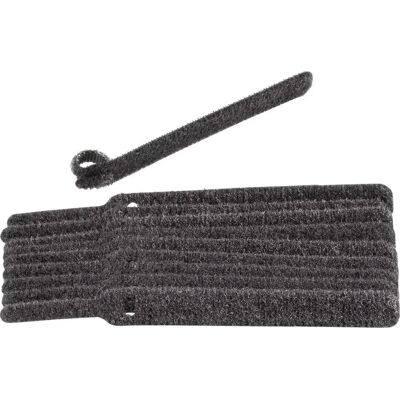 FASTech 800-330C Reusable Hook-and-Loop Cable Tie - Black FASTech 800-330C Reusable Hook-and-Loop Cable Tie - Black