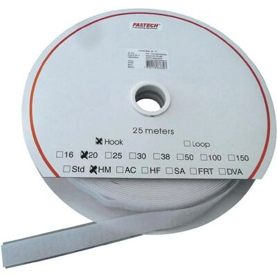 FASTECH T0101600000325 Klittenband - Wit FASTECH T0101600000325 Klittenband - Wit