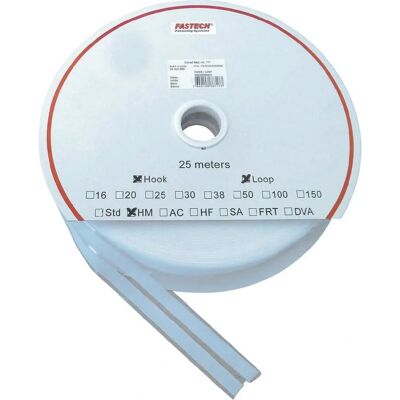 FASTech T0401000000325 Klettband Weiß - Klettband FASTech T0401000000325 Klettband Weiß - Klettband
