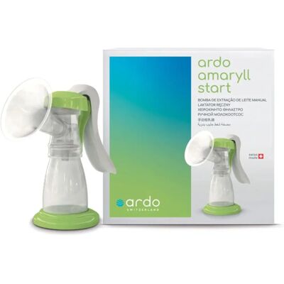 Tiralatte manuale Ardo Start - Ergonomico, sicuro, regolabile Tiralatte manuale Ardo Start - Ergonomico, sicuro, regolabile