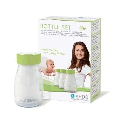 Zestaw Butelek Ardo - 150 ml Zielone Bez BPA Wielokrotnego Użytku Zestaw Butelek Ardo - 150 ml Zielone Bez BPA Wielokrotnego Użytku